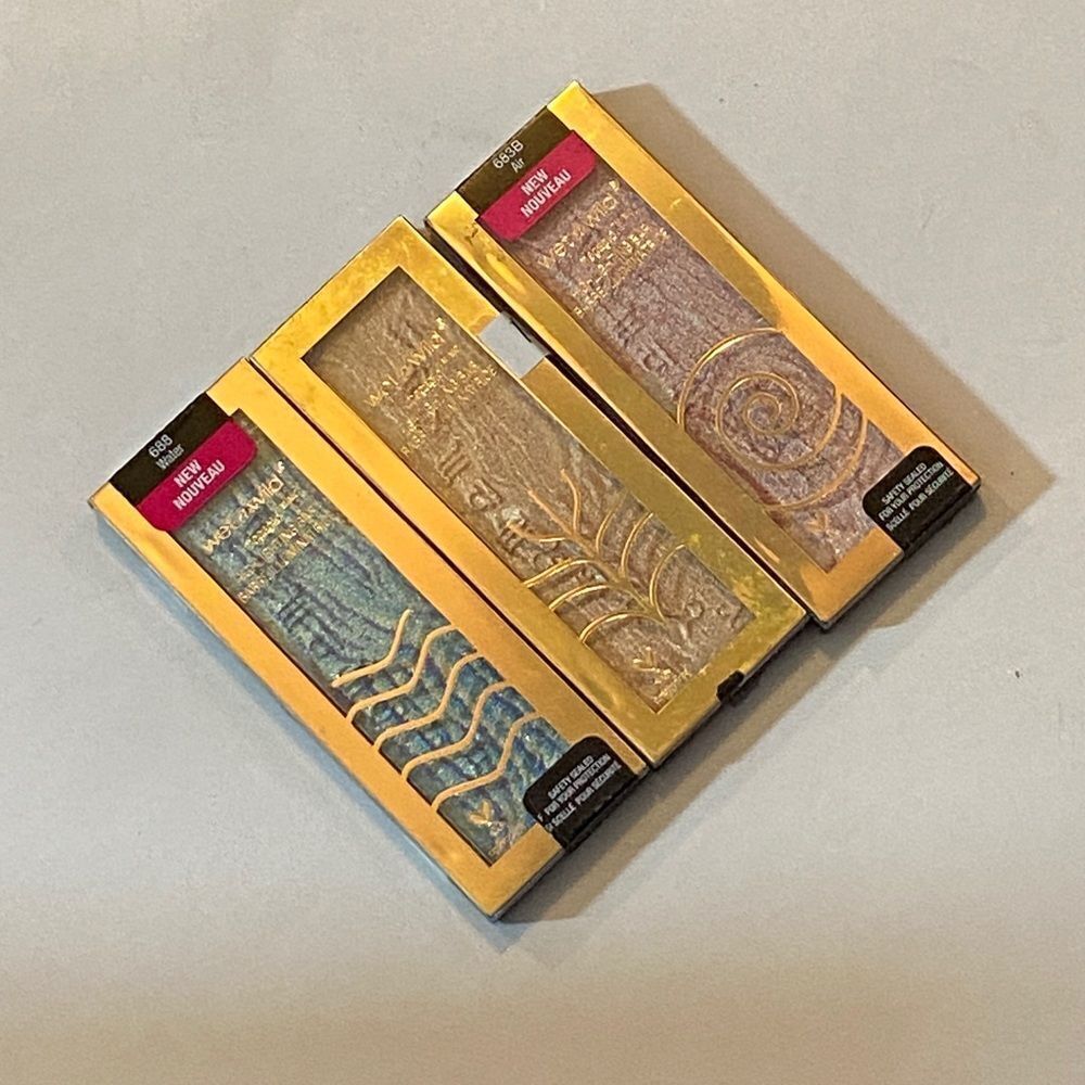Wet n Wild Blue and Gold Eyeshadow Tree Never Used